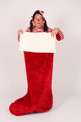Un spectacle  à offrir en cadeau pour Noël aux enfants de la garderie. Une surprise réussie et un succès garanti. DROUILLE le Clown c'est pas un cadeau!